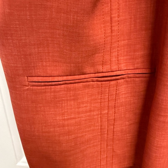 Women's Kasper Short-Sleeve Rust-Colored Skirt Suit Size 18 New With Tags - Picture 4 of 14